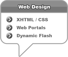 Web Design, HTML-CSS, Web Portals, Dynamic Flash Driven Sites